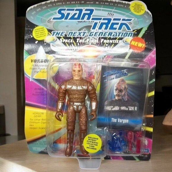 Star Trek The Next Generation The Vorgon Action Figure Collectible With Card - Picture 1 of 4